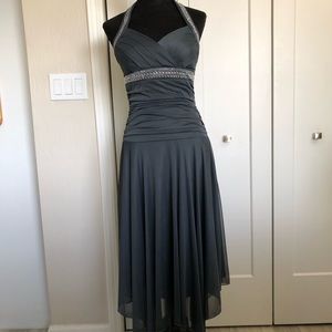 Trixxi Halter Evening Dress